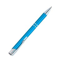 Ручка металлическая Kosko голубая
