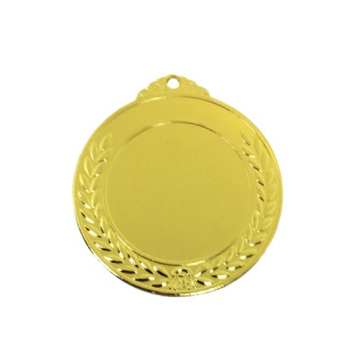 Медаль под золото 50 мм