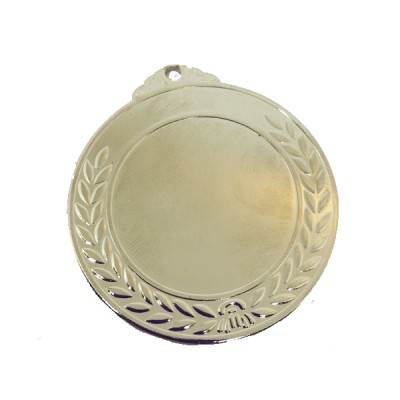 Медаль под серебро 50 мм  