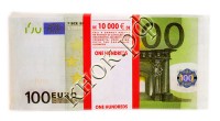 Блокнот из купюр 100 евро 